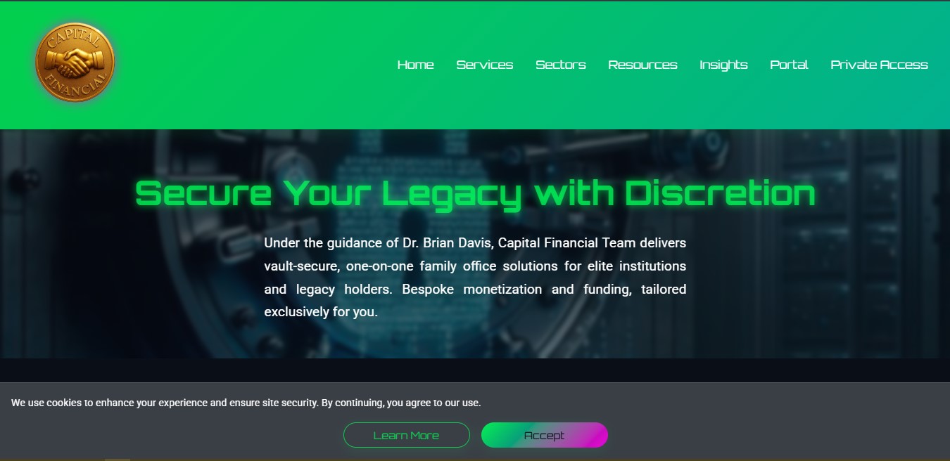 Capital Financial Website