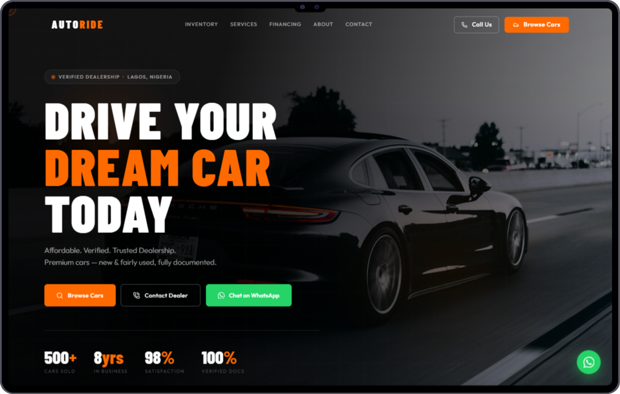 Autorides screenshot