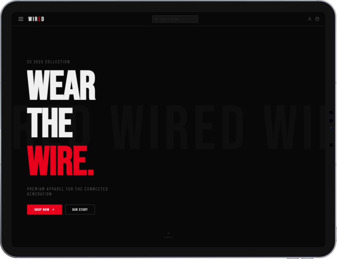 WIRED screenshot